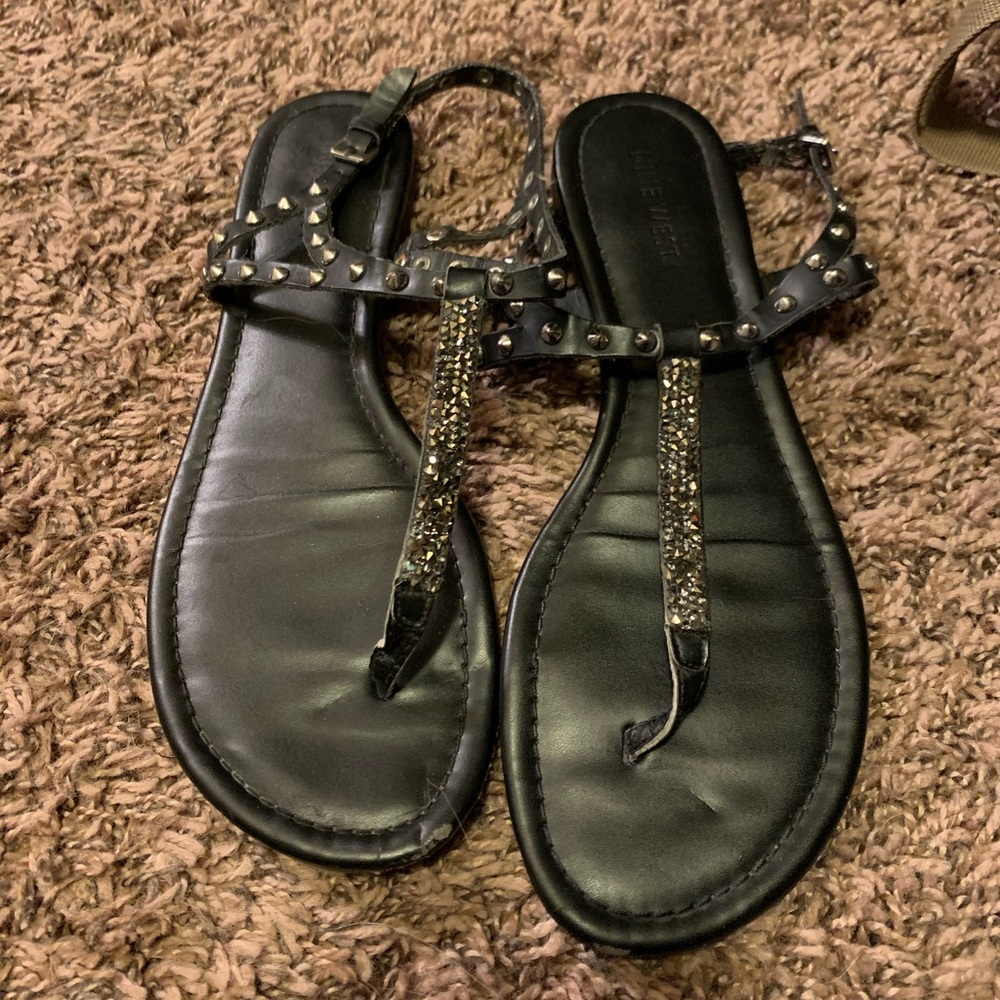 Black sandals